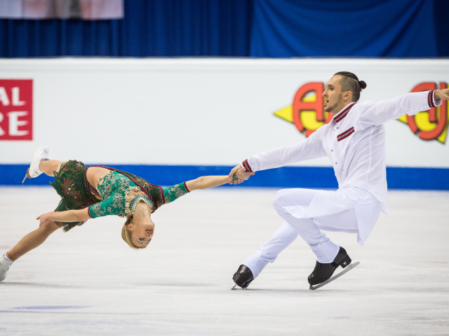 Tatiana Volosožarová a Maxim Traňkov