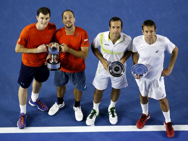 Jamie Murray, Bruno Soares, Daniel Nestor, Radek Štěpánek