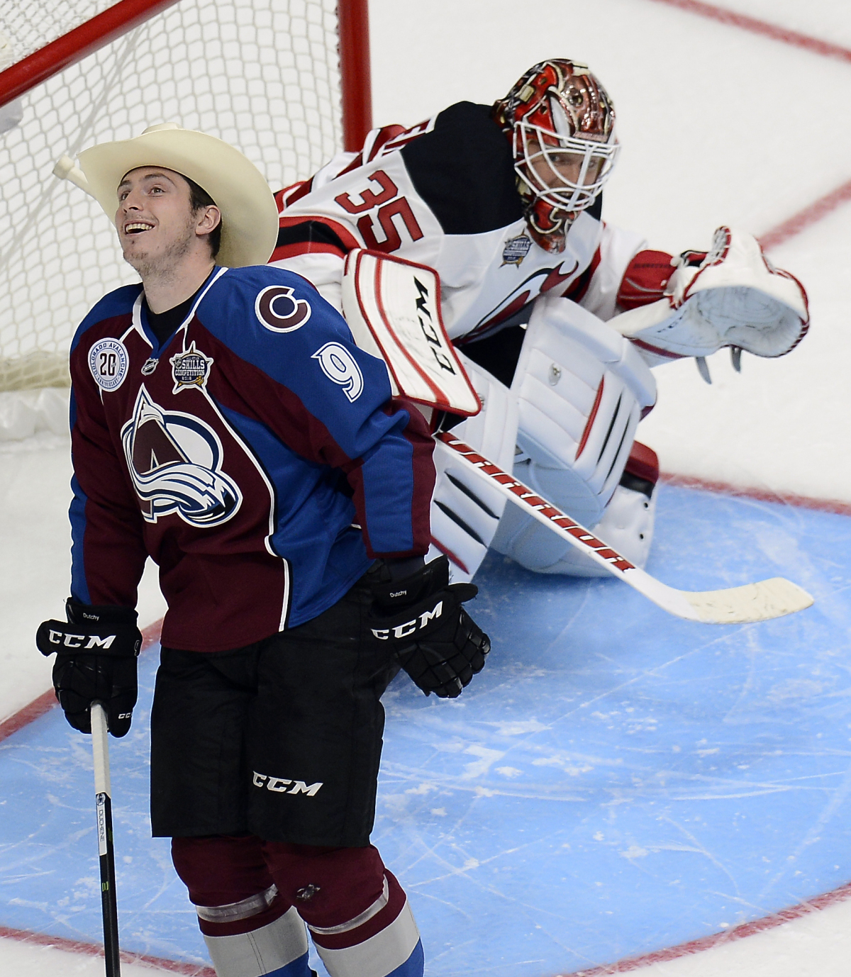 cory schneider, NHL all star, matt duchene, klobúk