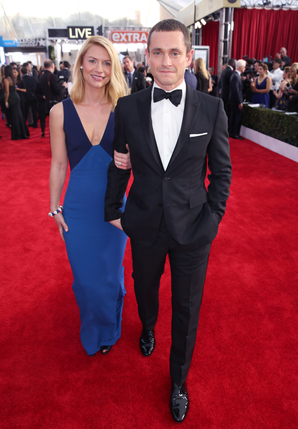 Herečka Claire Danes a jej manžel Hugh Dancy.