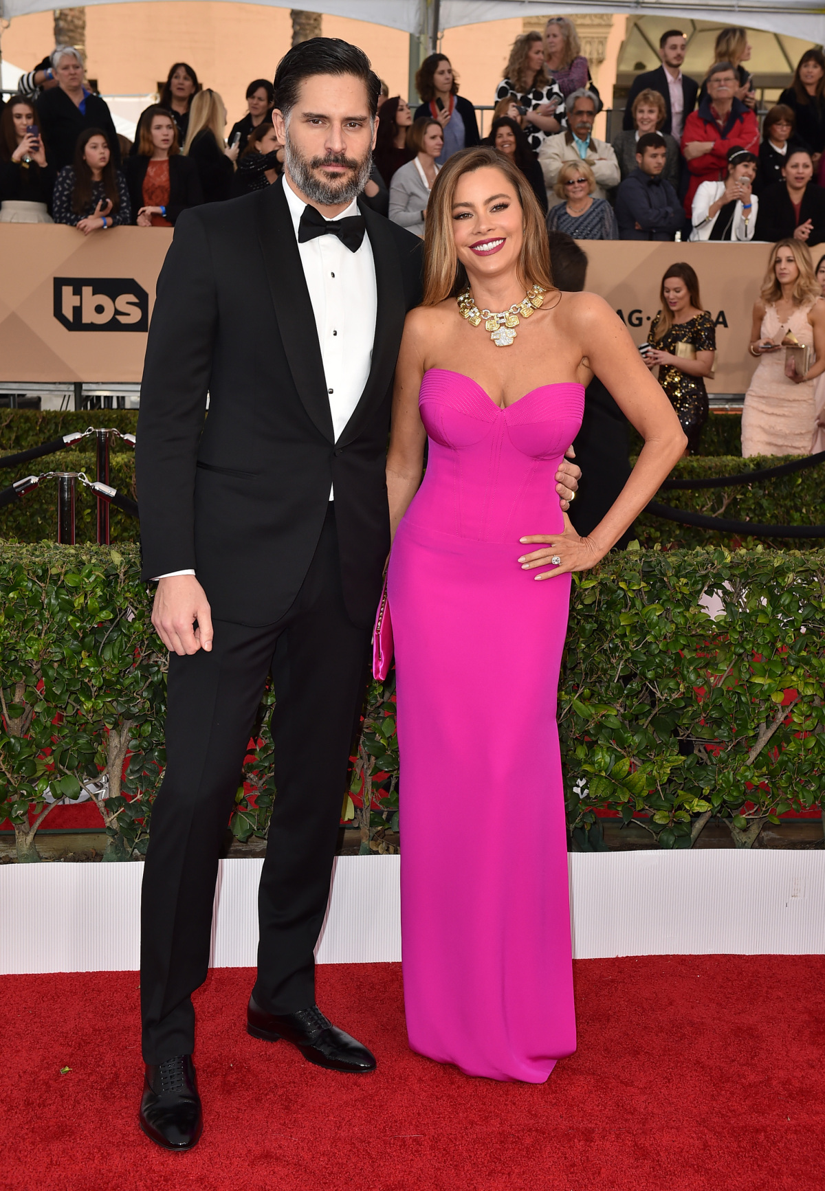 Herecký a manželský pár Joe Manganiello a Sofia Vergara.