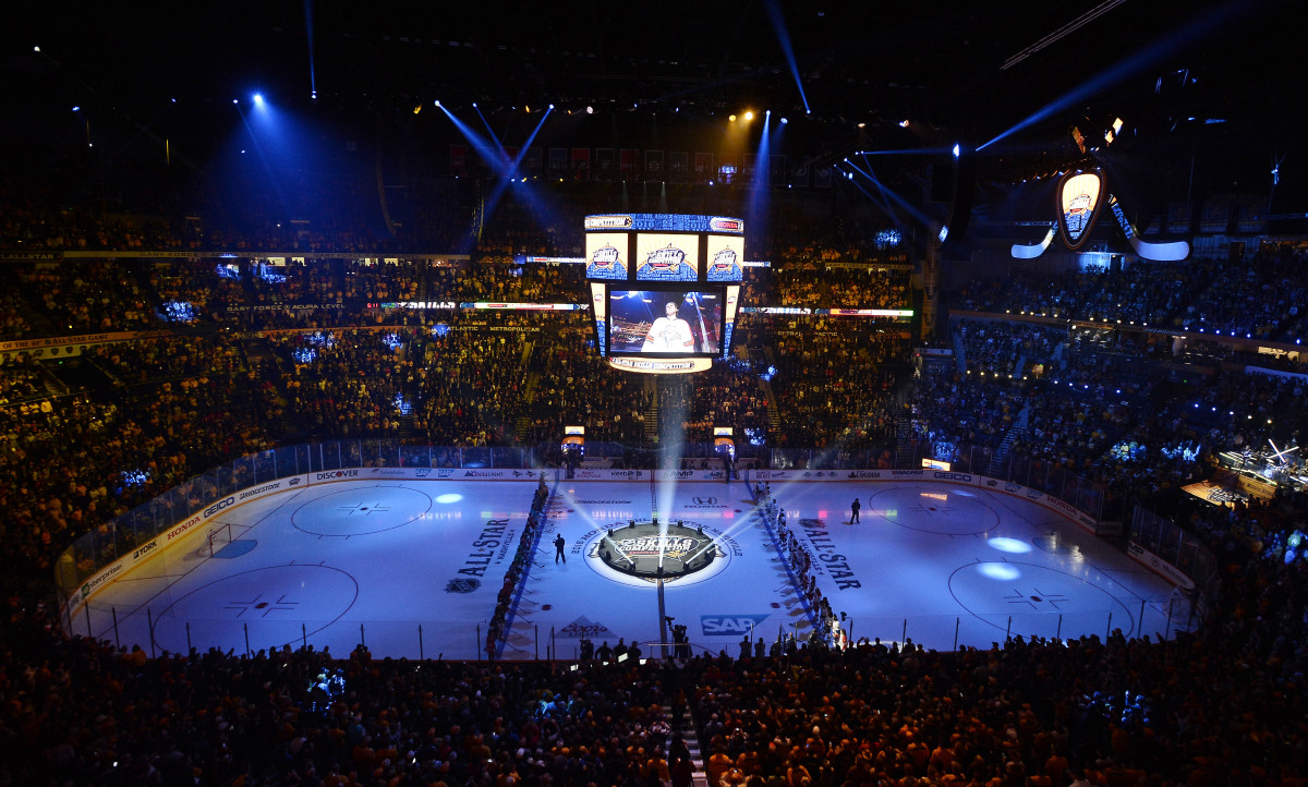 nhl, all star víkend, štadon, atmosféra, hokej