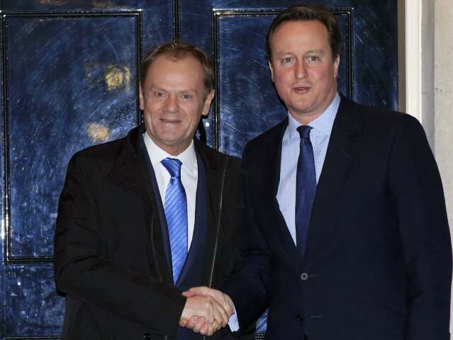 David Cameron, Donald Tusk