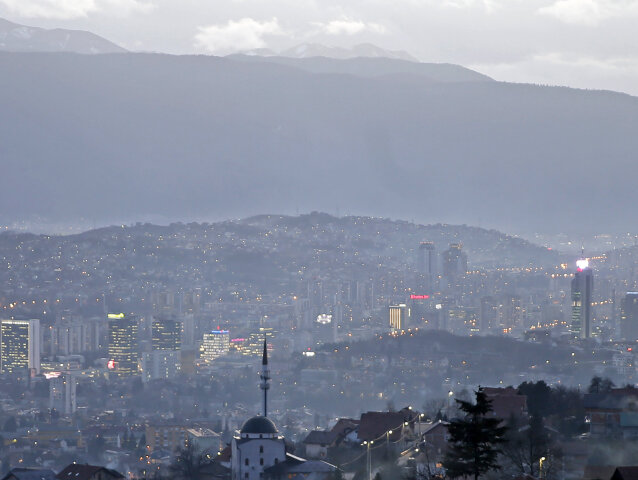 Sarajevo, Bosna, mesto, mešita