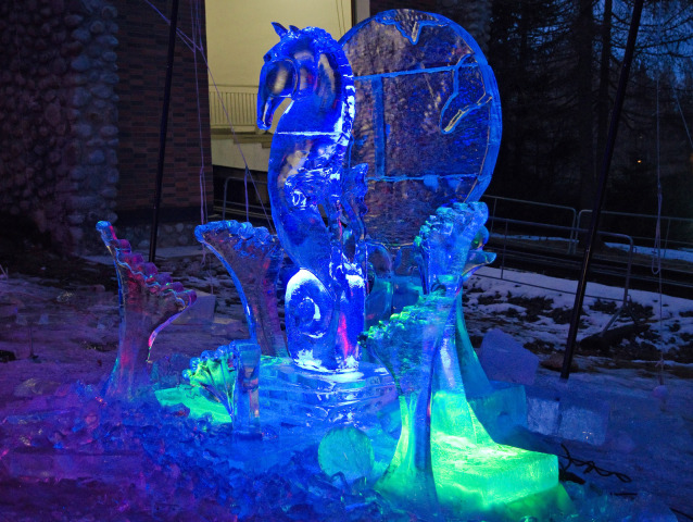 Tatry Ice Master 2016, Vysoké Tatry, ľadové sochy, Hrebienok