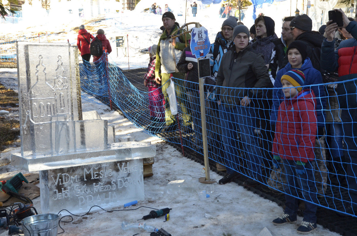 Tatry Ice Master 2016, Vysoké Tatry, ľadové sochy, Hrebienok