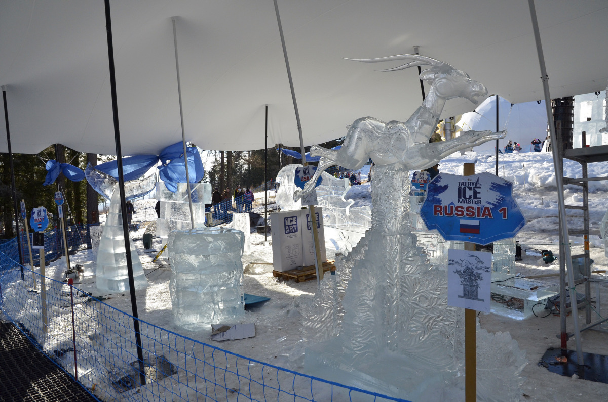 Tatry Ice Master 2016, Vysoké Tatry, ľadové sochy, Hrebienok