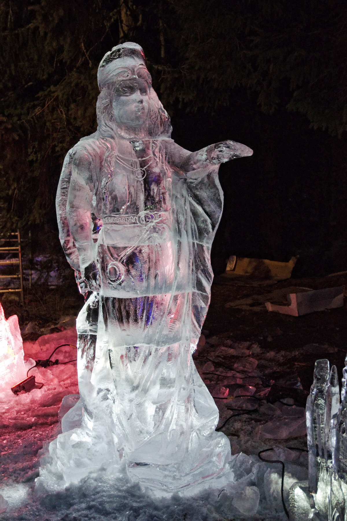 Tatry Ice Master 2016, Vysoké Tatry, ľadové sochy, Hrebienok