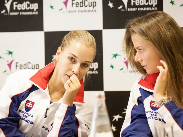 dominika cibulkévá, daniela hantuchová, tenis, fed cup
