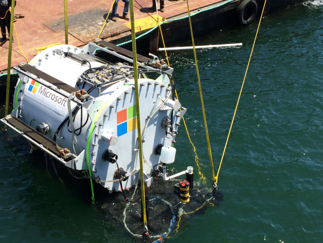 project natick, microsoft, podmorský server, dátové centrum
