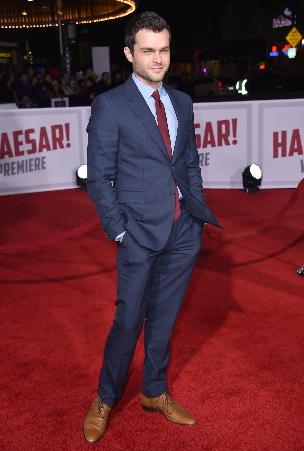 Herec Alden Ehrenreich.