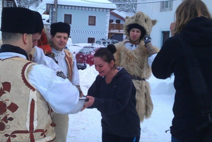 Špania dolina, fašiangy, masky