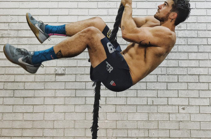 Crossfiter Khan Porter na zábere z Instagramu.