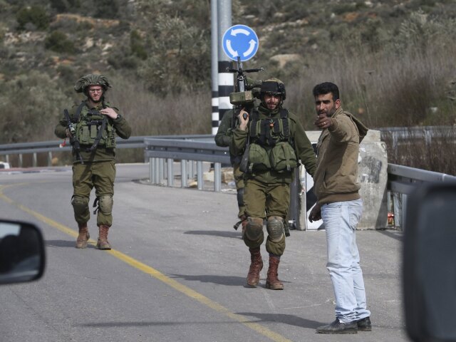 Izrael, Palestína, chceckpoint, kontrola