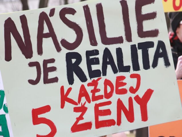 spoloènost-strany-demonstracia-eny-MD-Smer,nasilie
