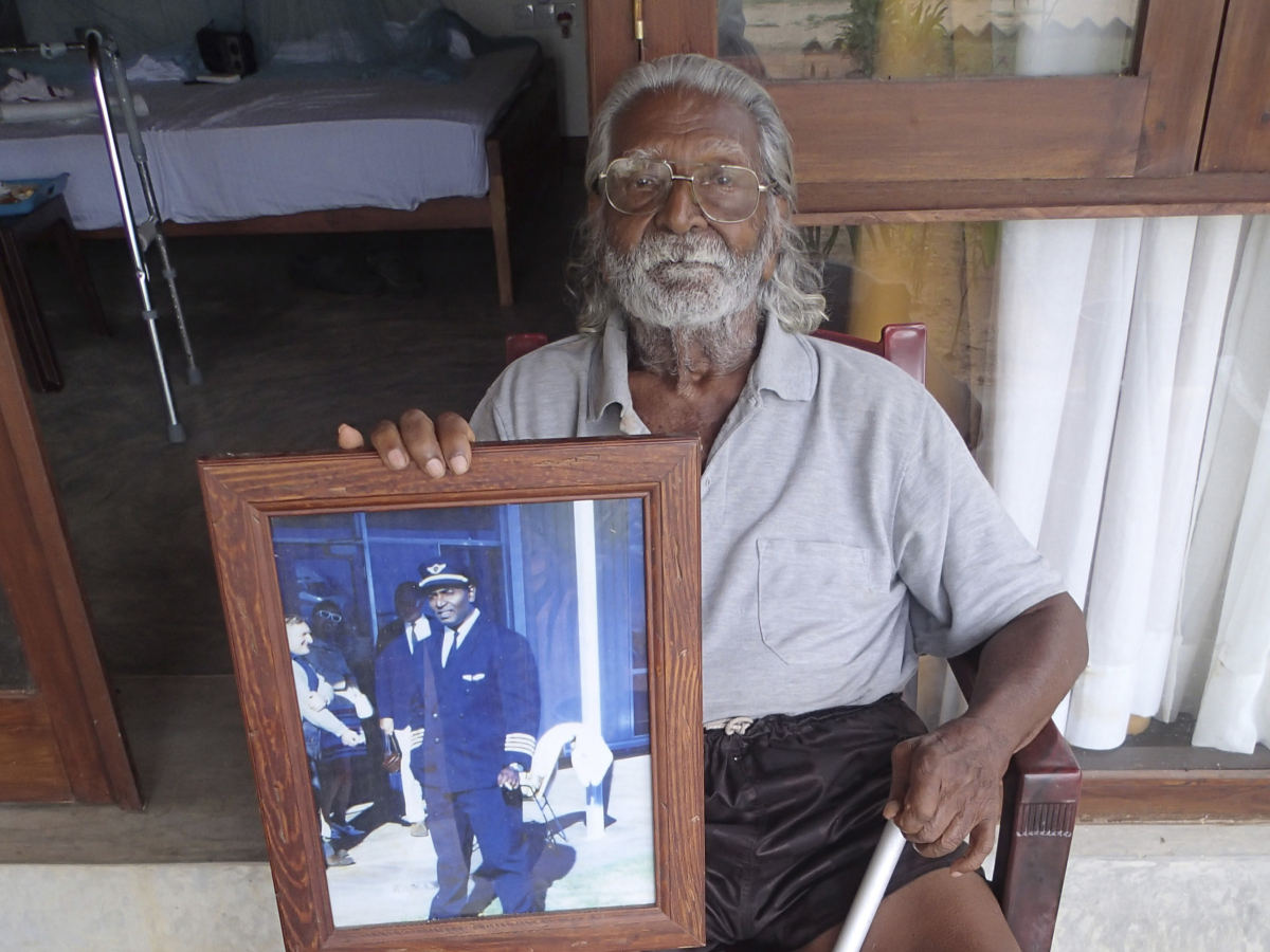 Kapitán Pathy, Srí Lanka, pilot, 100 rokov