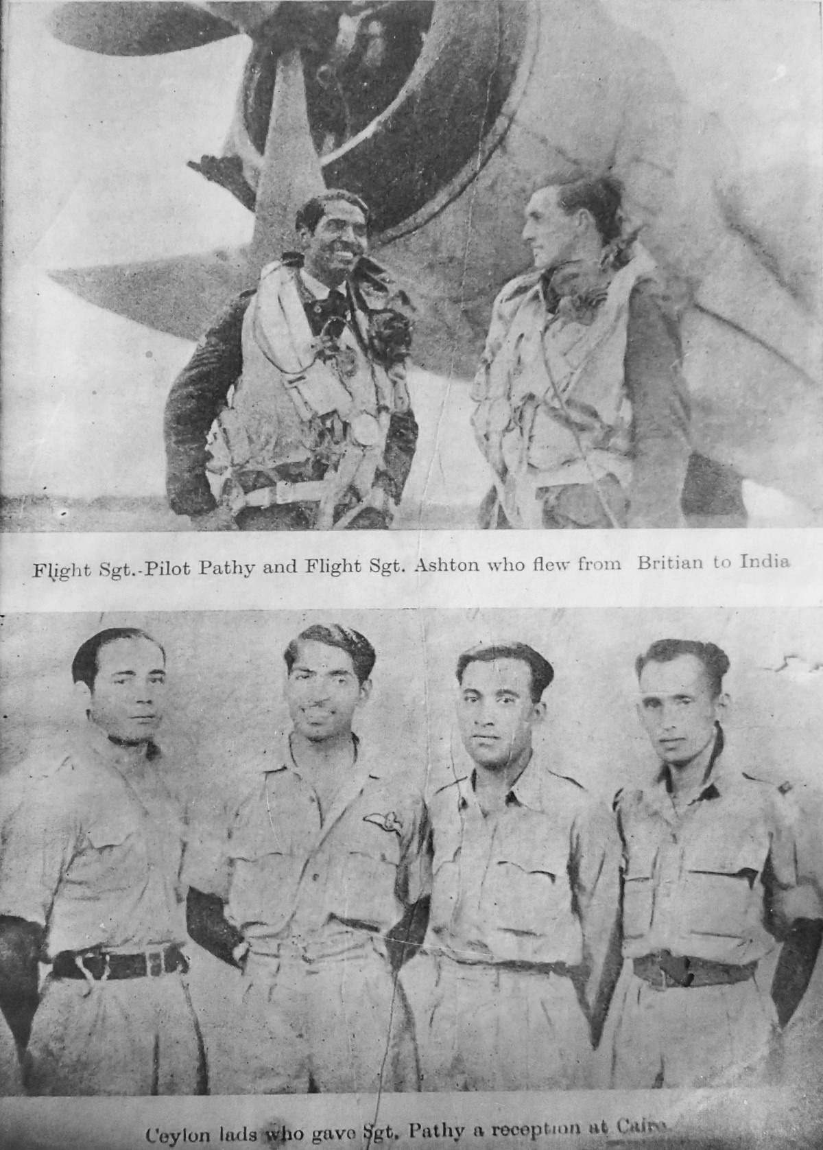 Kapitán Pathy, Srí Lanka, pilot, 100 rokov