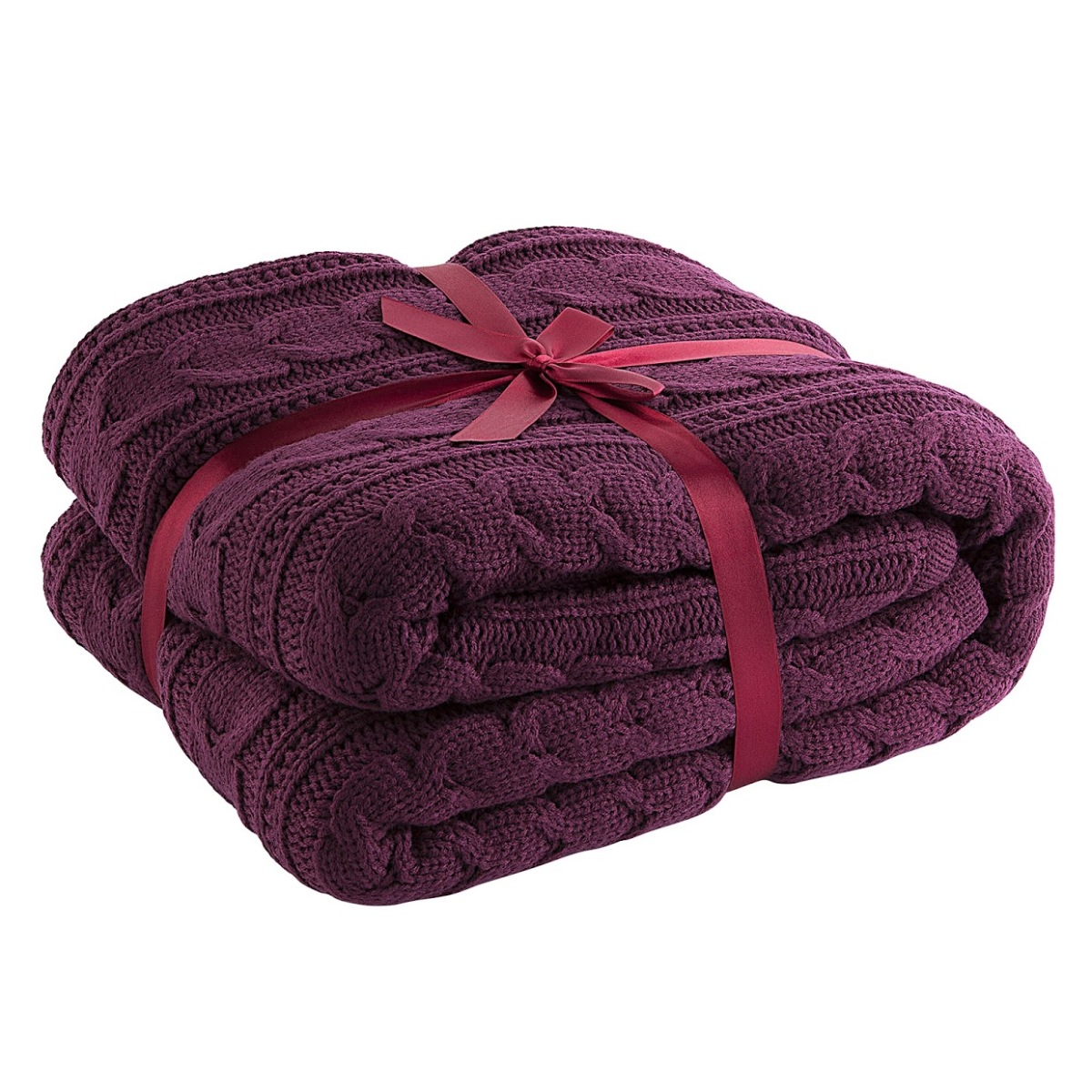 prmediastore LR Prehoz Purple 14.99 2005116327827F FAmberknittedthrow1purple