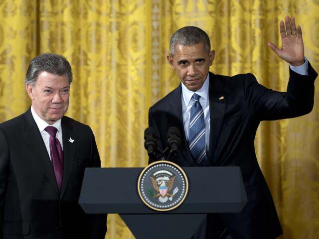 Barack Obama, Juan Manuel Santos, Plán Kolumbia.