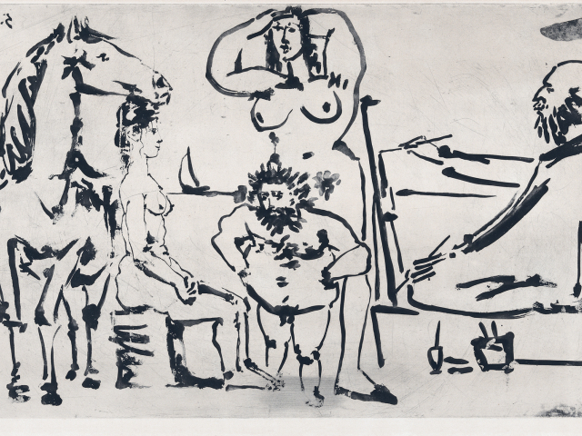 Pablo Picasso, Maliar pri mori
