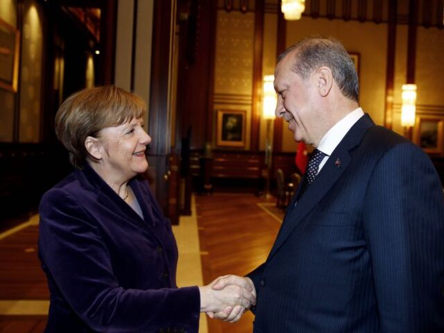 Erdogan, Merkelová