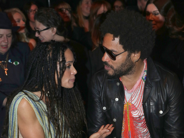 Herečka Lisa Bonet a jej bývalý partner Lenny Kravitz.