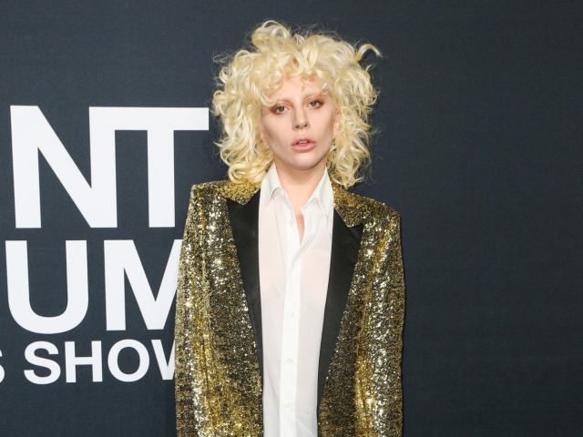 Speváčka a herečka Lady Gaga.