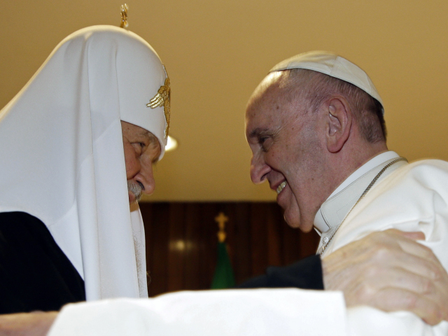 pápež František, patriarcha Kyrill