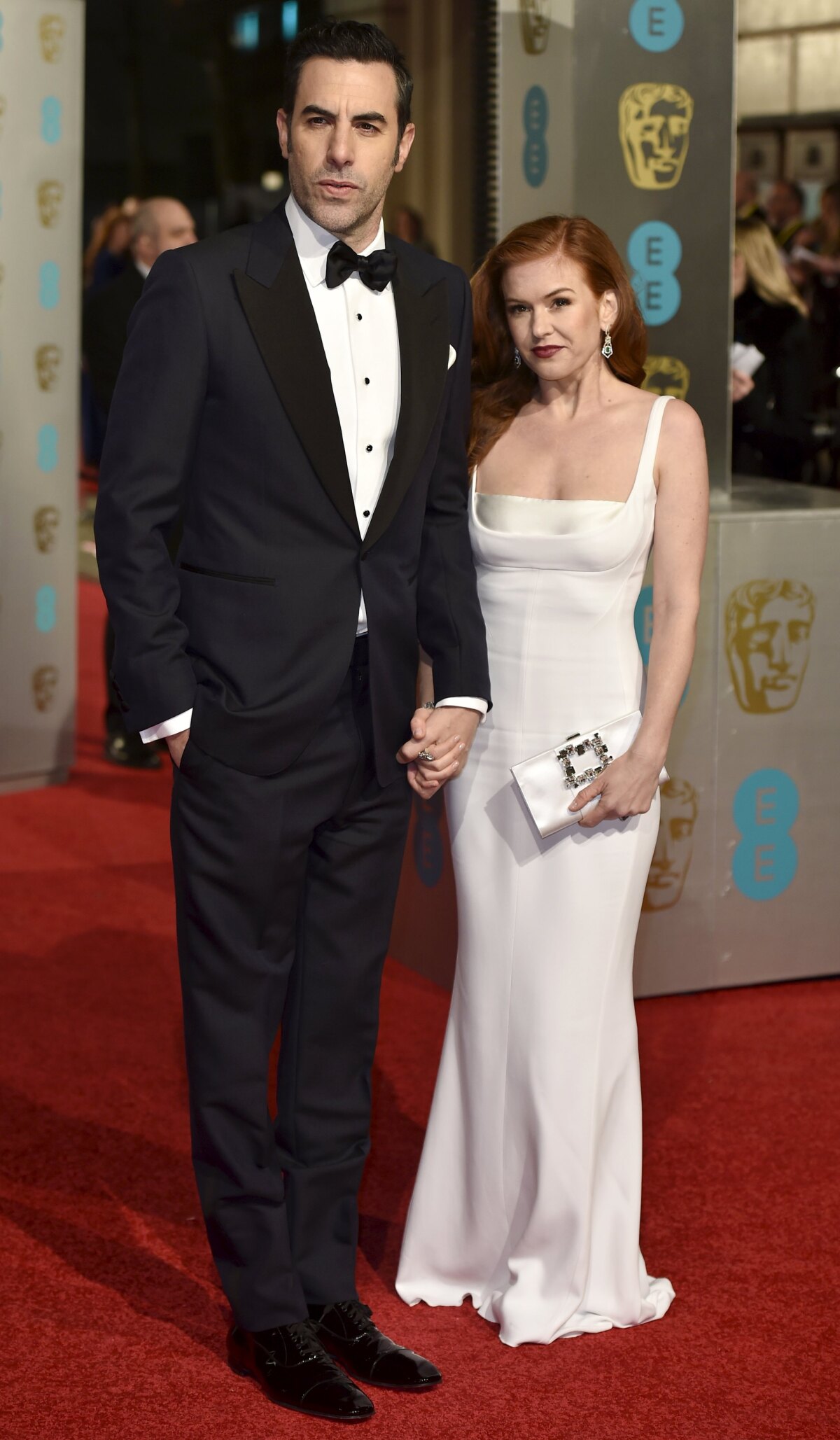 Herec Sacha Baron Cohen a jeho manželka Isla Fisher.