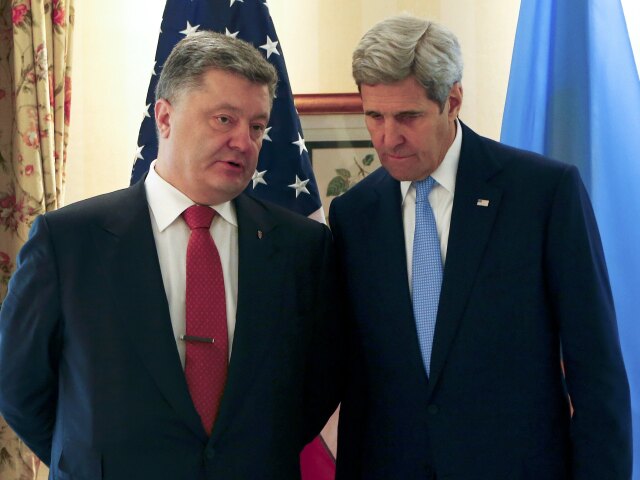 Petro Porošenko, John Kerry, Mníchovská konferencia