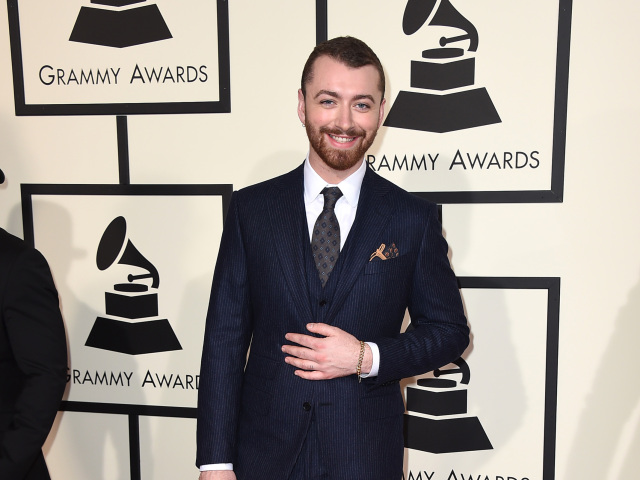 Britský spevák Sam Smith nechýbal.