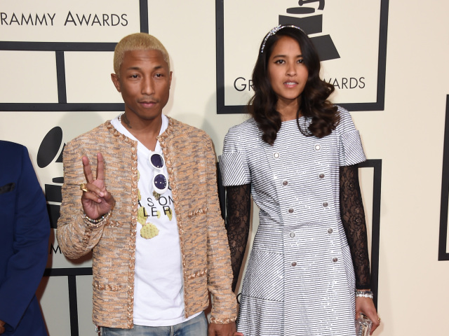 Pharrell Williams a jeho manželka Helen Lasichanh