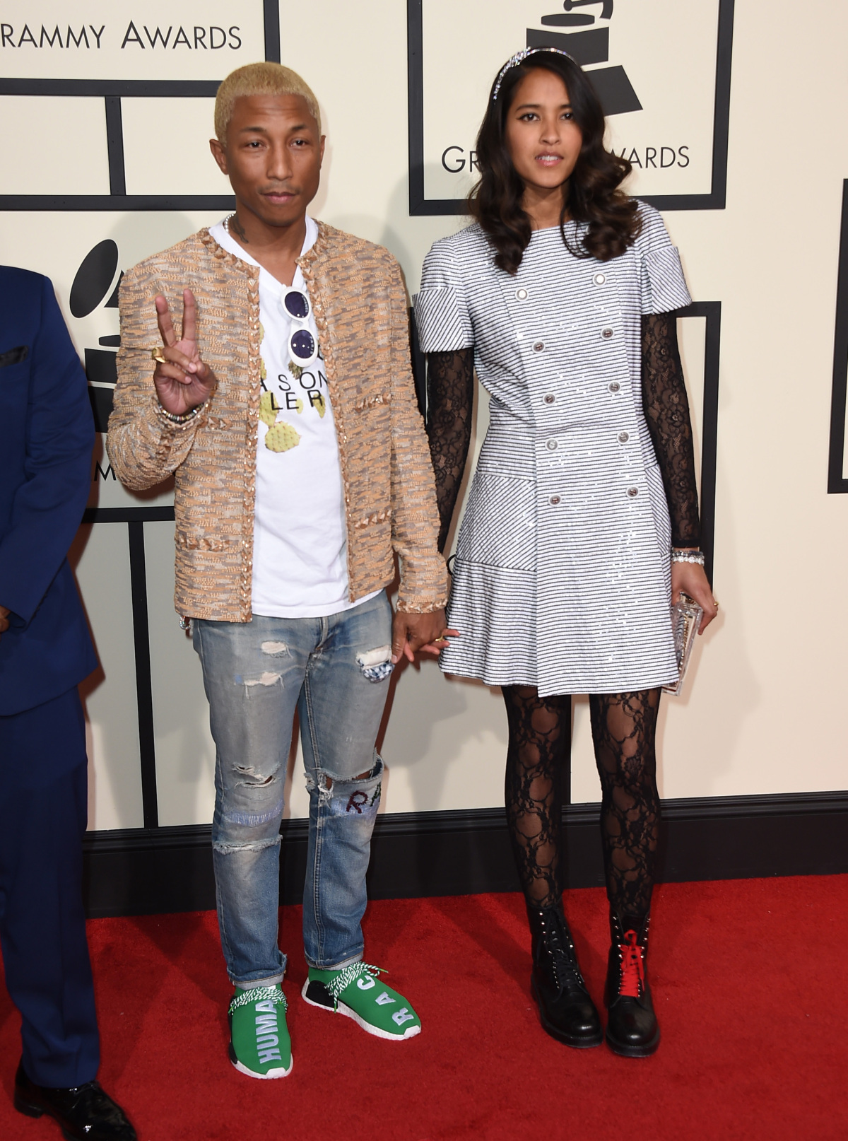 Pharrell Williams a jeho manželka Helen Lasichanh