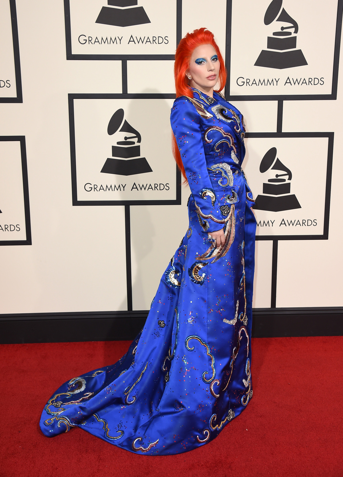 Speváčka Lady Gaga sa objavila v kreácii od Marca Jacobsa.