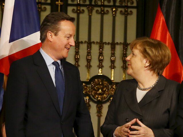 Angela Merkelová, David Cameron