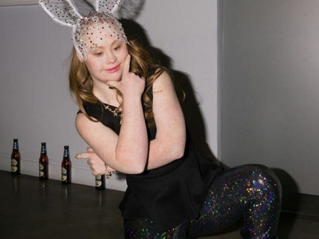 Modelka Madeline Stuart na zábere zo svojho Instagramu.