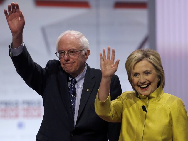 Bernie Sanders, Hillary Clintonová