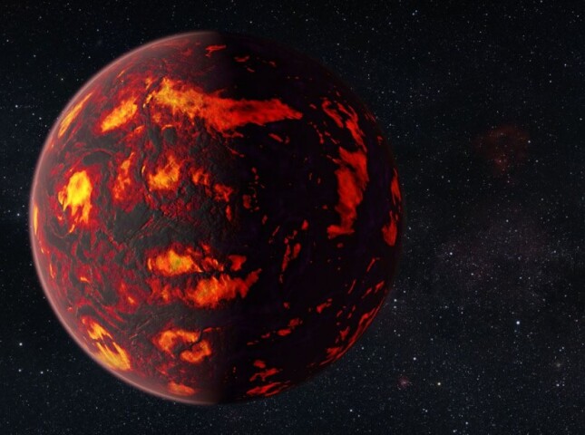 Exoplanéta 55 Cancri e, vesmír
