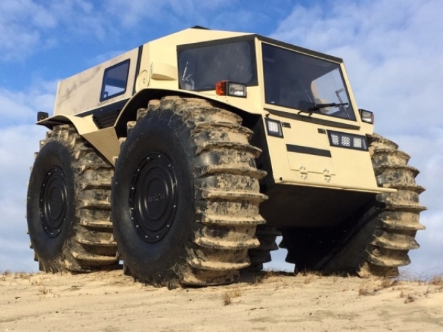 Sherp 4x4 - Šerp ruský obojživelník