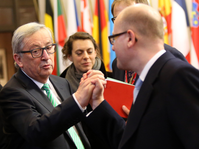 Belgicko, summit, Európska únia, Jean-Claude Juncker, Bohuslav Sobotka
