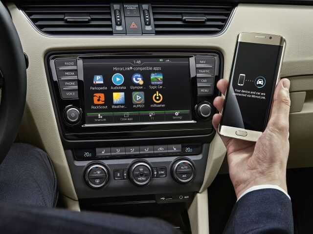Škoda - Wireless MirrorLink