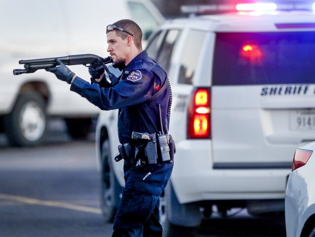 Kansas, USA, polícia, streľba