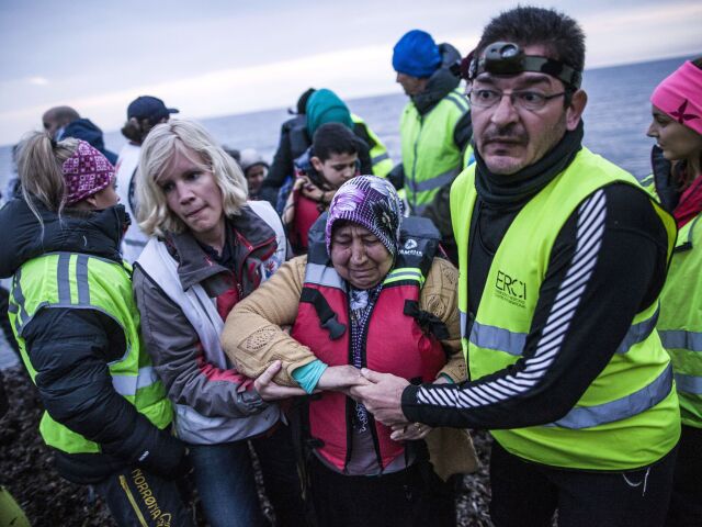 Grécko, migranti