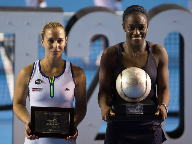 Dominika Cibulková, Sloane Stephensová