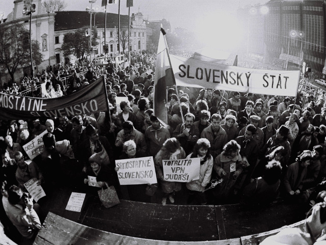 17. NOVEMBER 1989, štrajk, protest