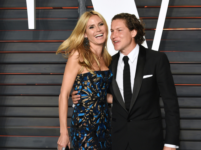 Modelka a televízna osobnosť Heidi Klum a jej partner Vito Schnabel.