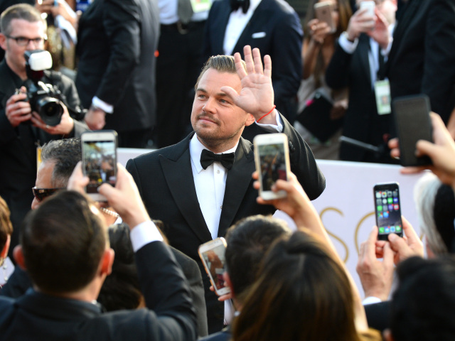 Nominovaný herec Leonardo DiCaprio.