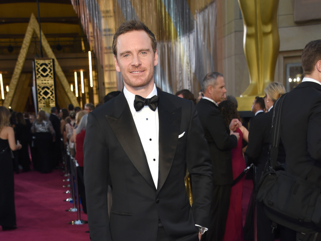 Nominovaný herec Michael Fassbender.