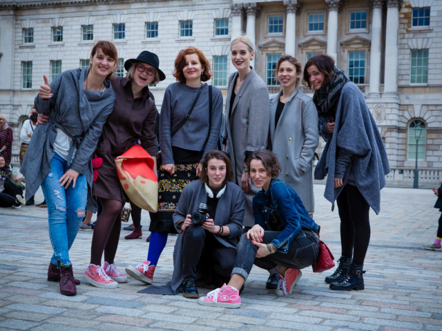 Tím Slovak Fashion Source Code v Somerset House v Londýne. 