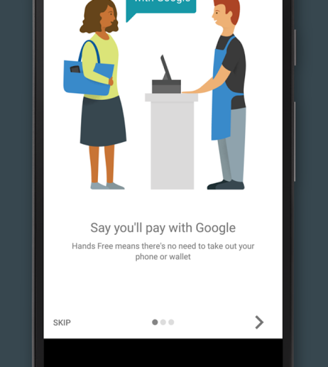 Google, Hands Free, bezkontaktné platby, Android Pay